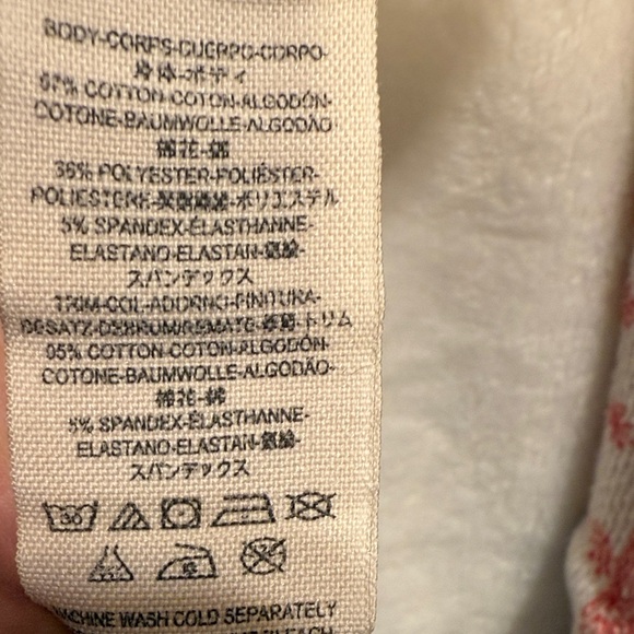 We The Free Red and Cream Striped Top - Picture 6 of 6